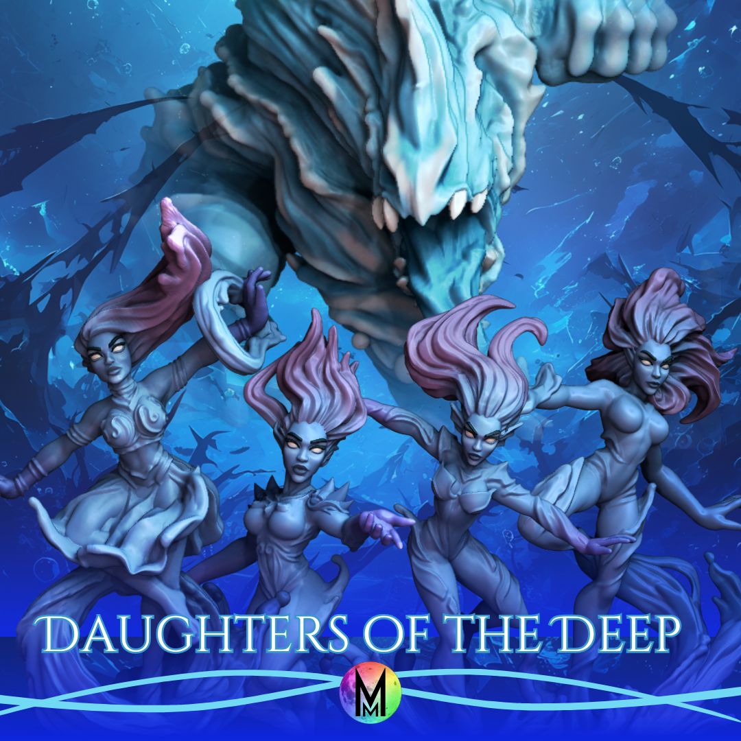 Water Elementals - Water Elemental Titan + Water Elemental Tempests